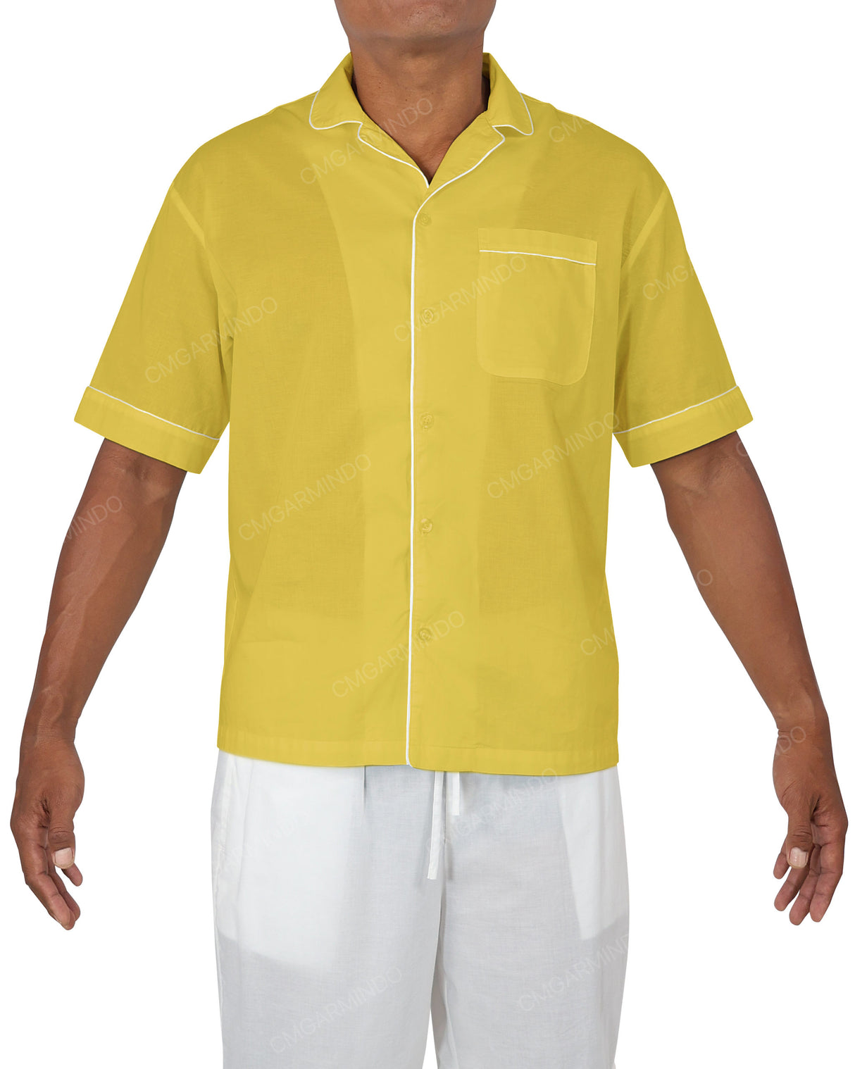 Relaxed Short Sleeve Pyjama Top