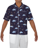 Relaxed Short Sleeve Pyjama Top