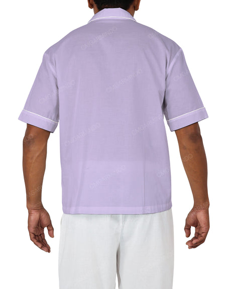 Relaxed Short Sleeve Pyjama Top