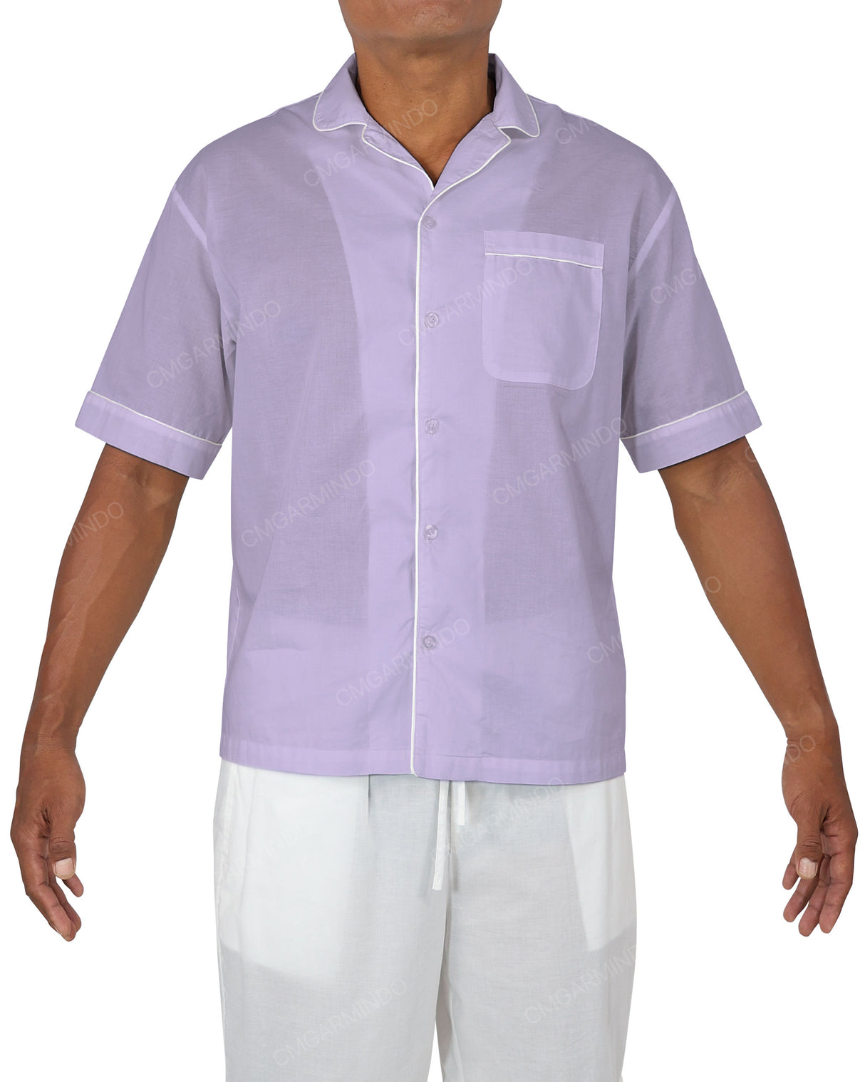 Relaxed Short Sleeve Pyjama Top