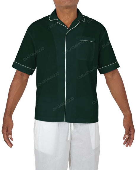 Relaxed Short Sleeve Pyjama Top