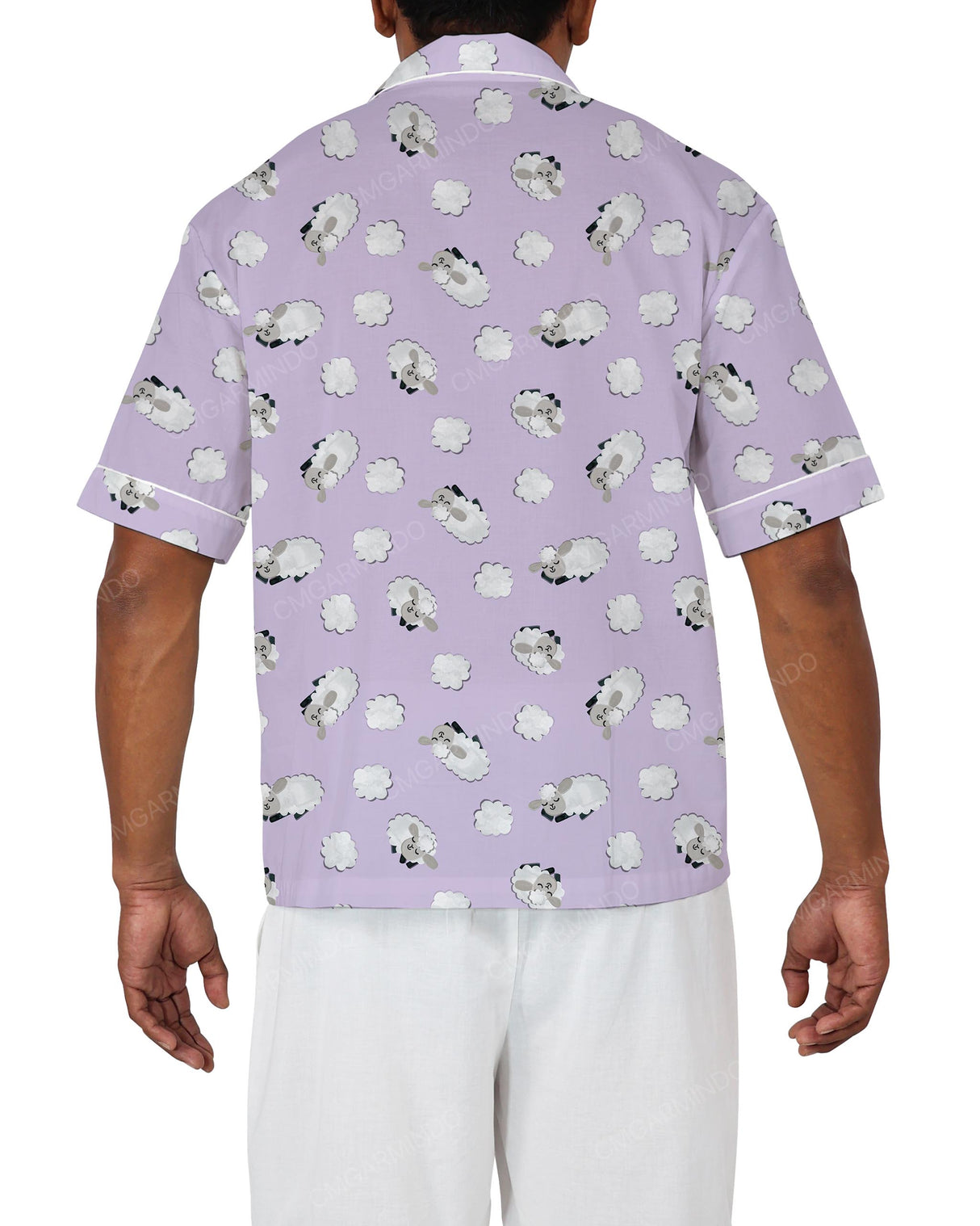 Relaxed Short Sleeve Pyjama Top