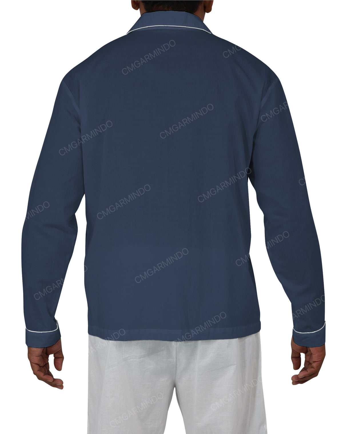 Relaxed Long Sleeve Pyjama Top