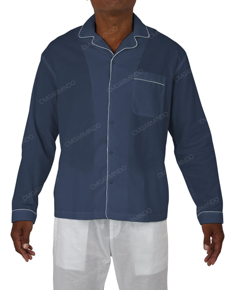 Relaxed Long Sleeve Pyjama Top