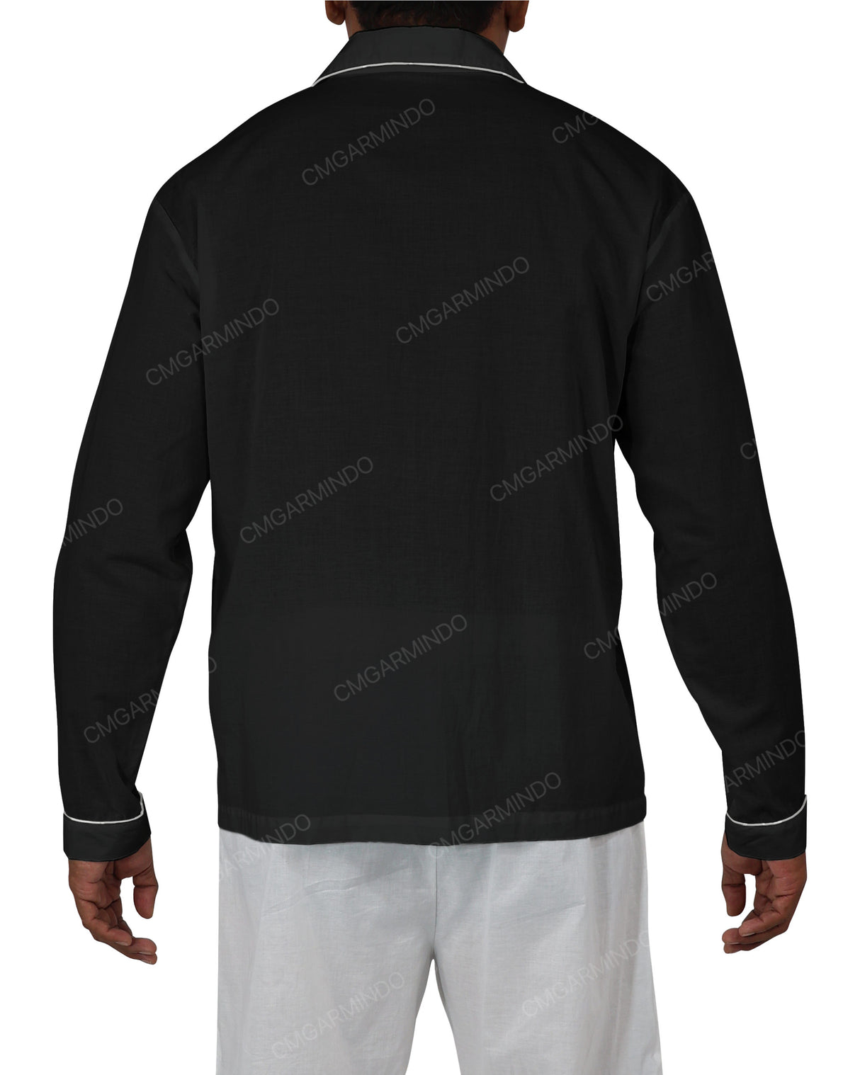 Relaxed Long Sleeve Pyjama Top
