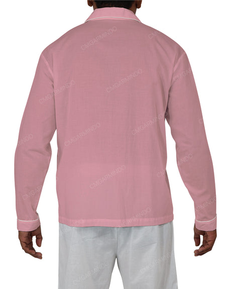 Relaxed Long Sleeve Pyjama Top