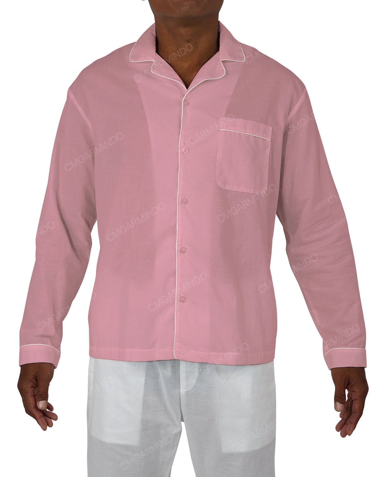 Relaxed Long Sleeve Pyjama Top