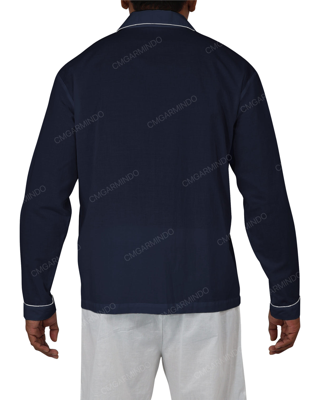 Relaxed Long Sleeve Pyjama Top