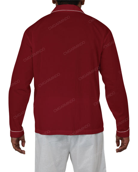 Relaxed Long Sleeve Pyjama Top