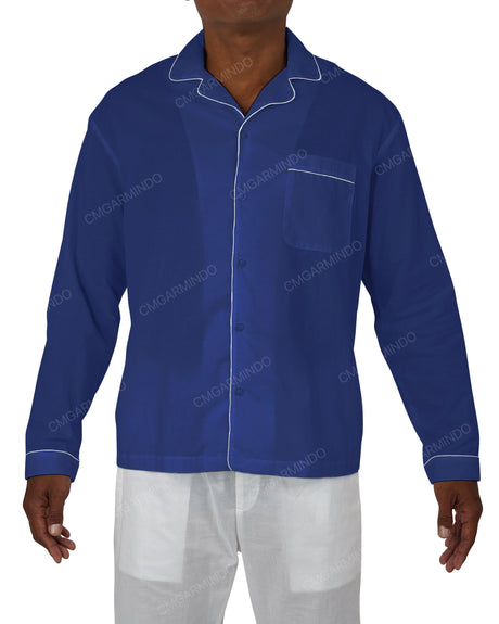 Relaxed Long Sleeve Pyjama Top