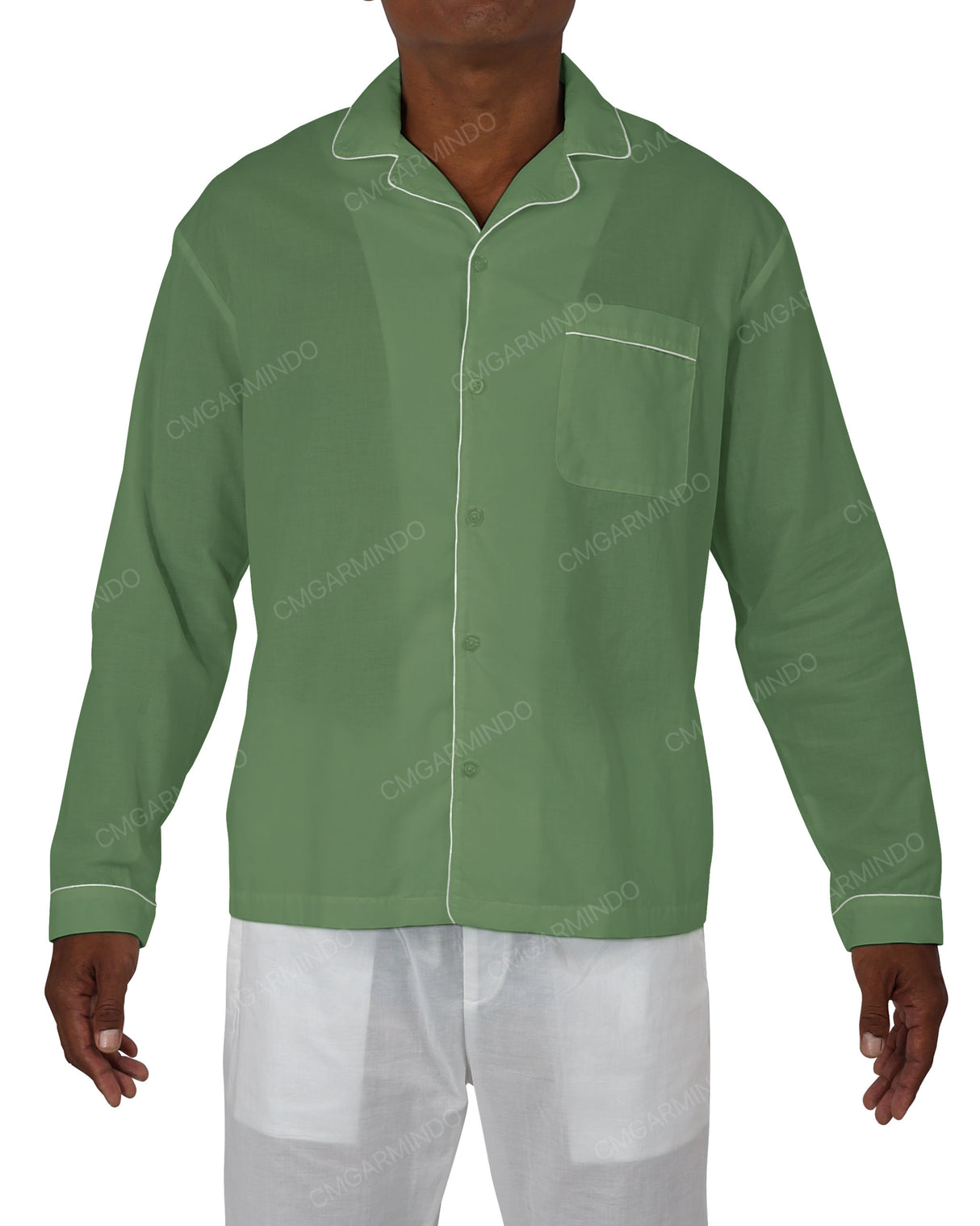 Relaxed Long Sleeve Pyjama Top