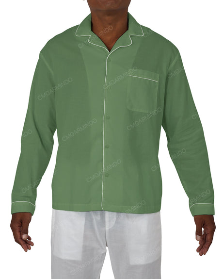 Relaxed Long Sleeve Pyjama Top