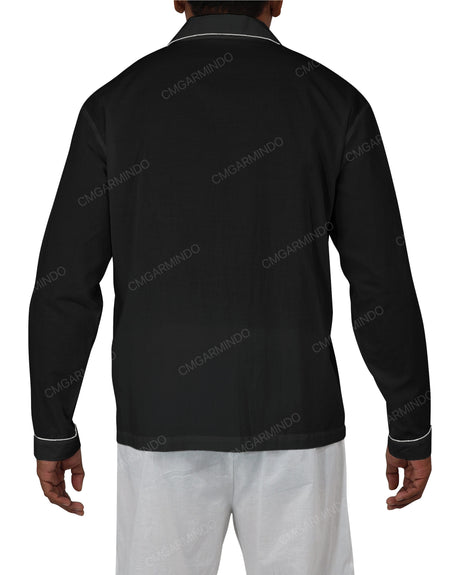 Relaxed Long Sleeve Pyjama Top