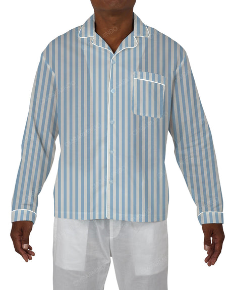 Relaxed Long Sleeve Pyjama Top