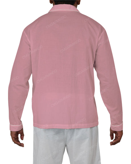 Relaxed Long Sleeve Pyjama Top