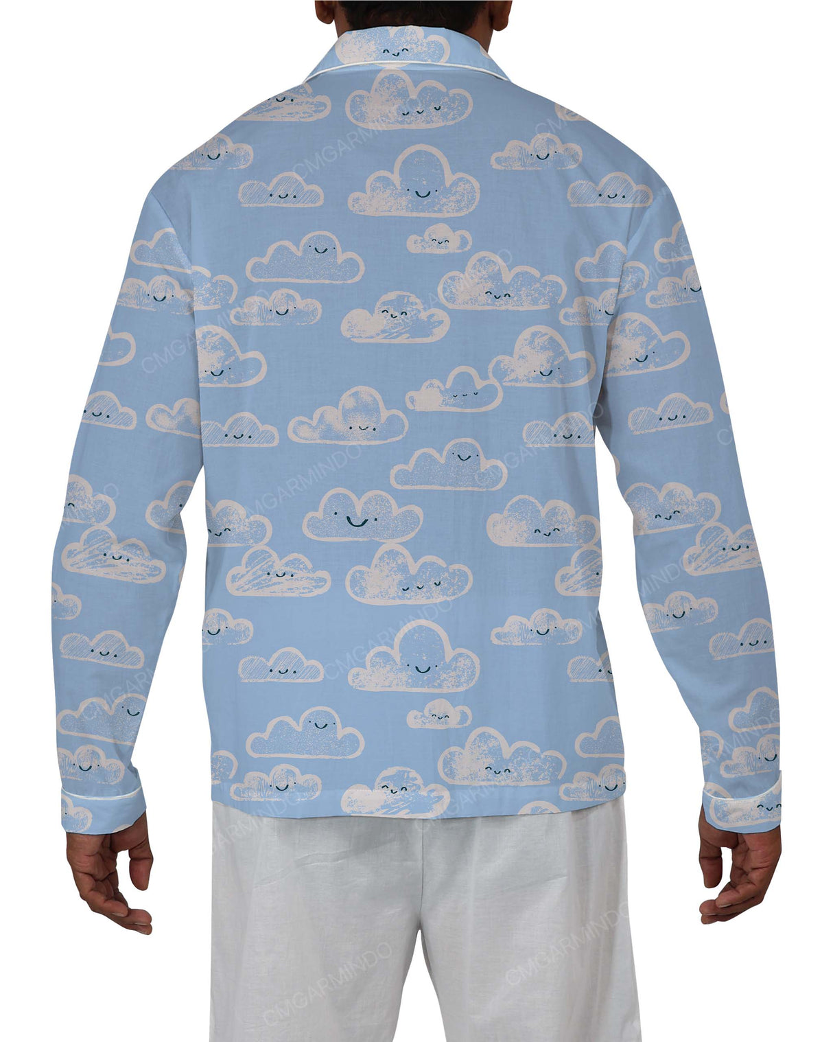 Relaxed Long Sleeve Pyjama Top