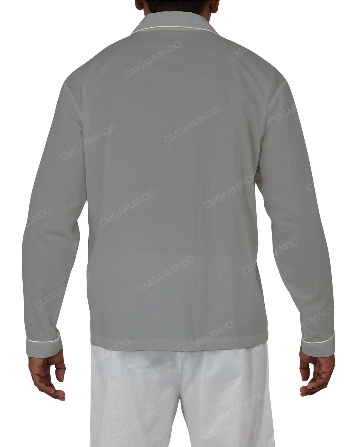 Relaxed Long Sleeve Pyjama Top