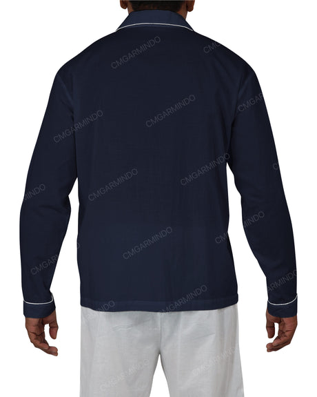 Relaxed Long Sleeve Pyjama Top