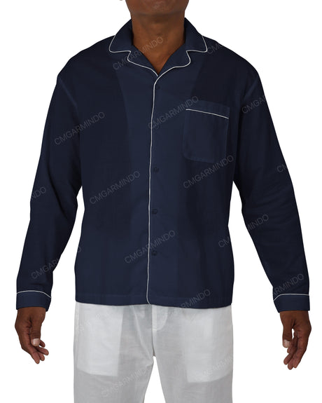 Relaxed Long Sleeve Pyjama Top