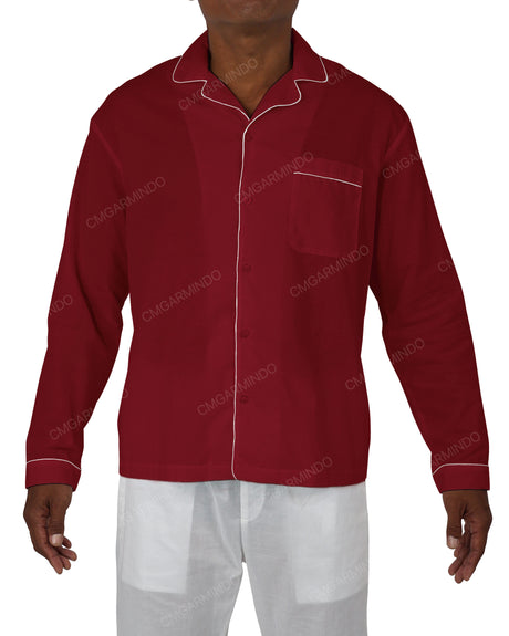 Relaxed Long Sleeve Pyjama Top