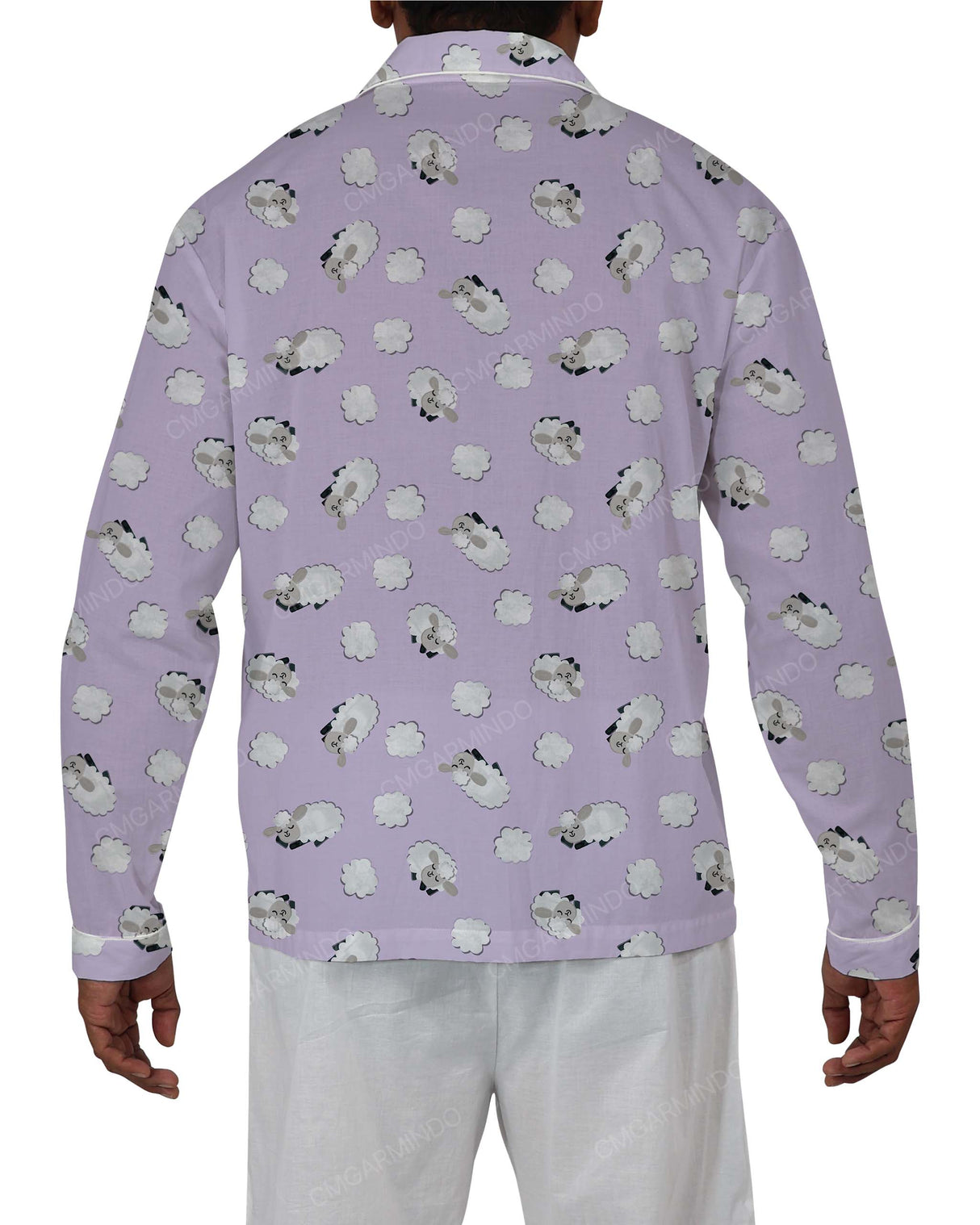 Relaxed Long Sleeve Pyjama Top