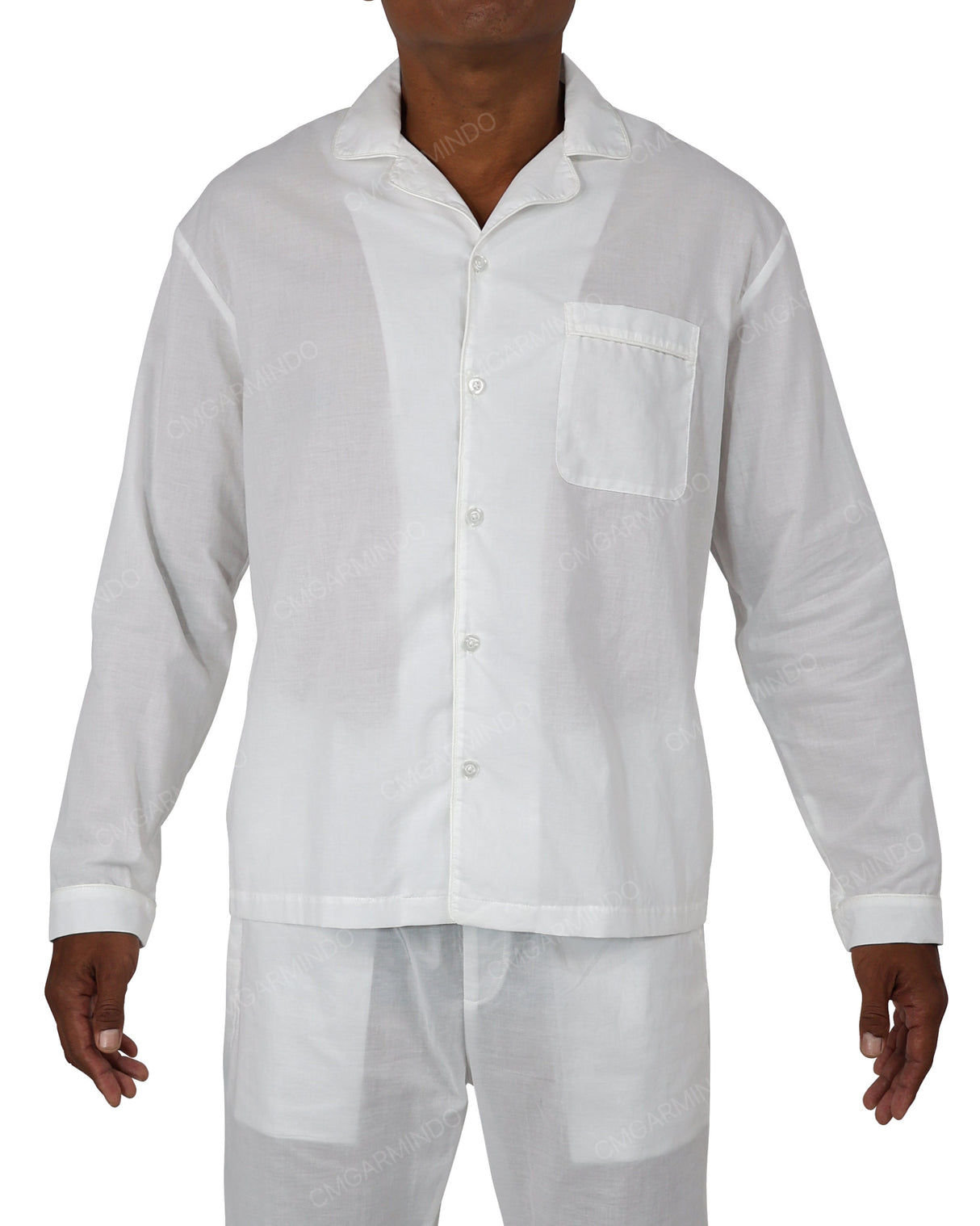 Relaxed Long Sleeve Pyjama Top