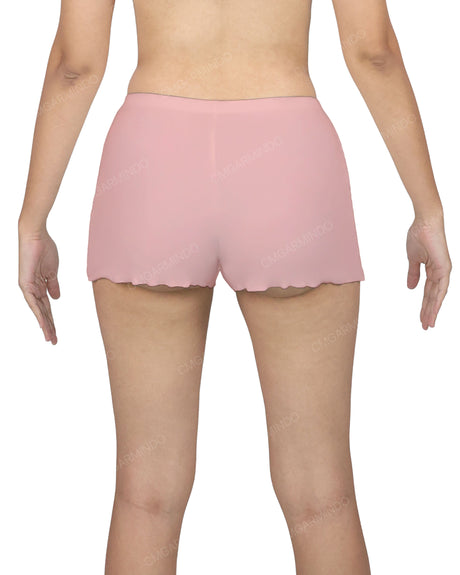 Lettuce Hem Low Waist Shorts