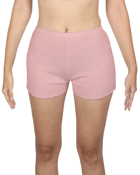 Lettuce Hem Low Waist Shorts