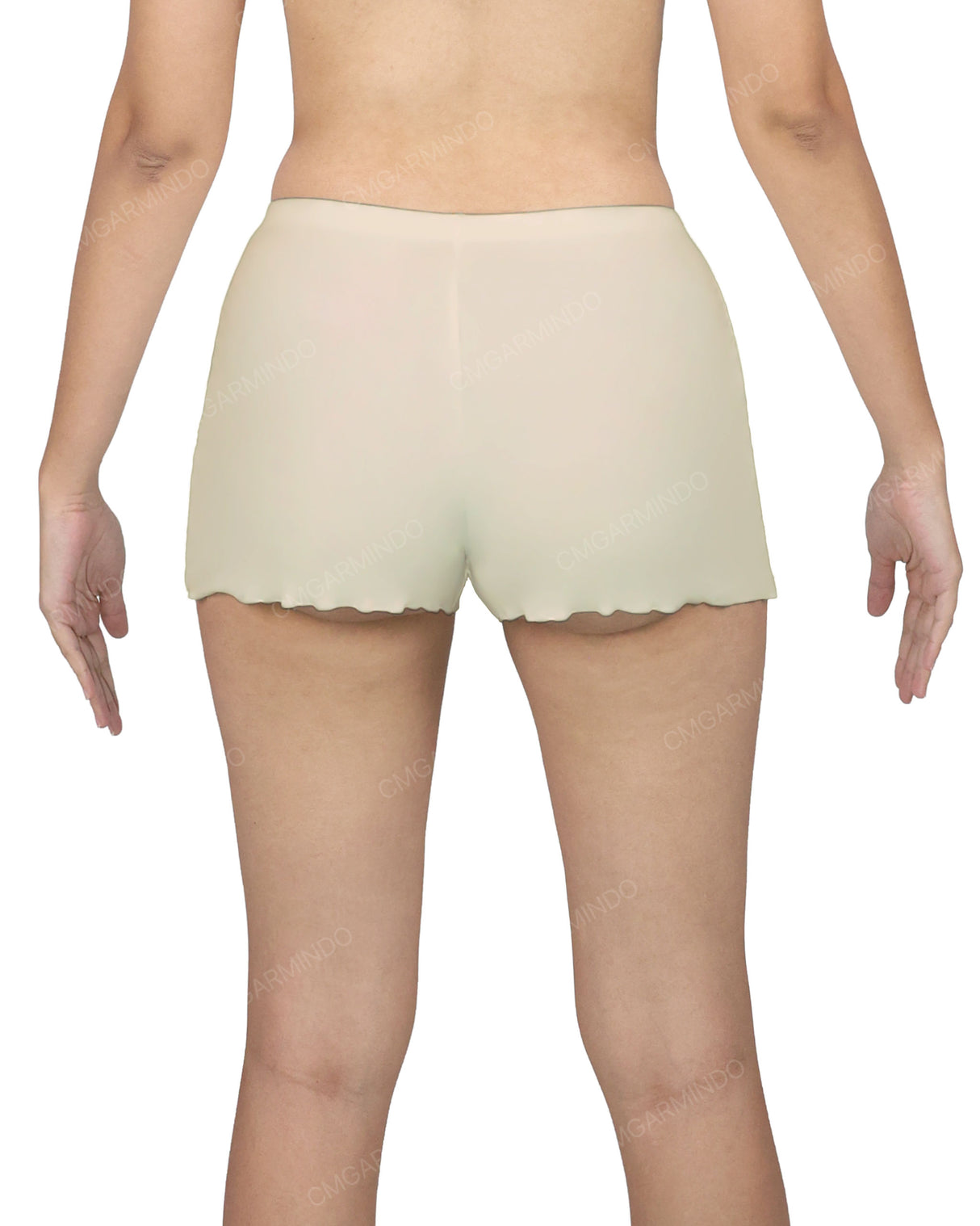 Lettuce Hem Low Waist Shorts