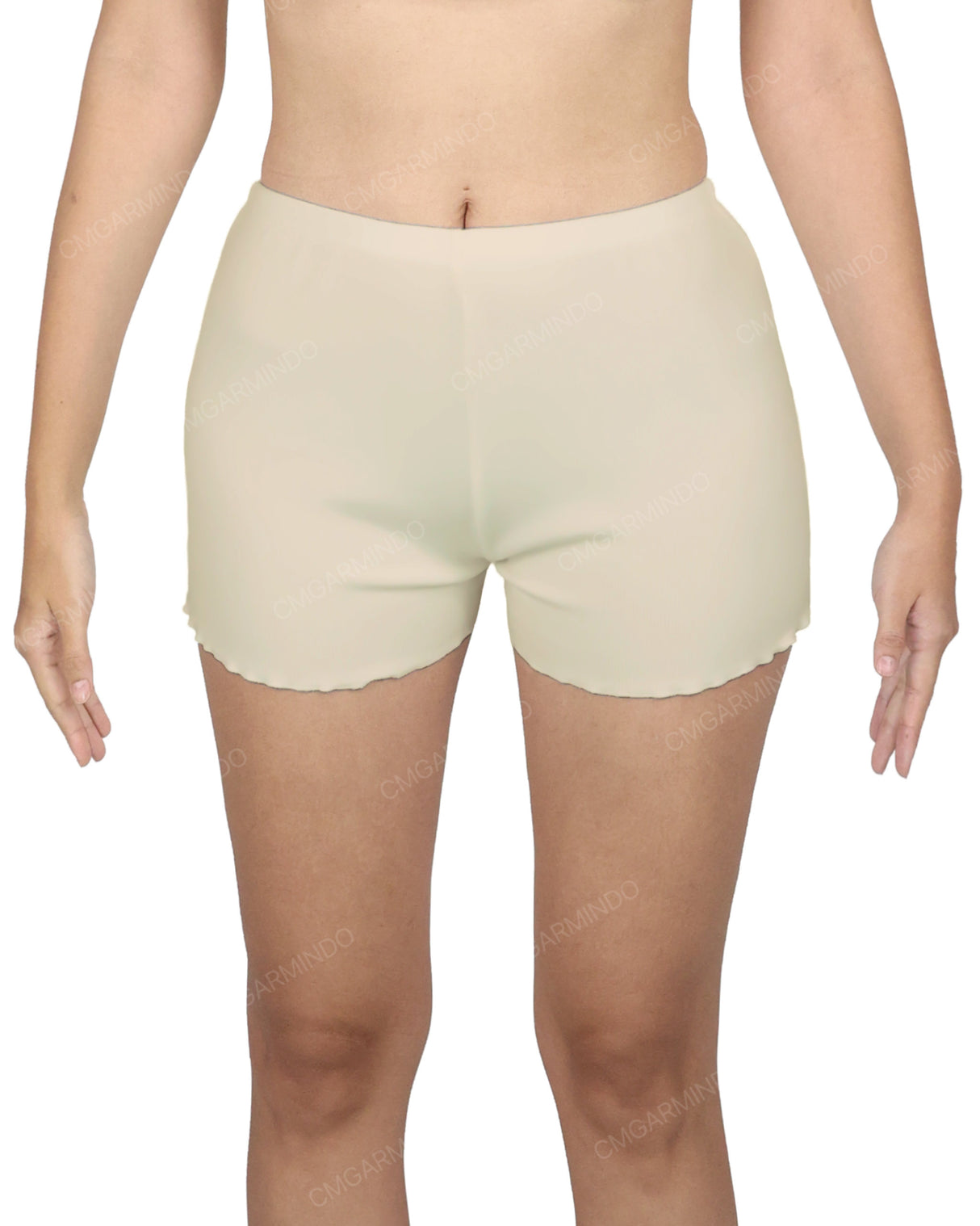 Lettuce Hem Low Waist Shorts