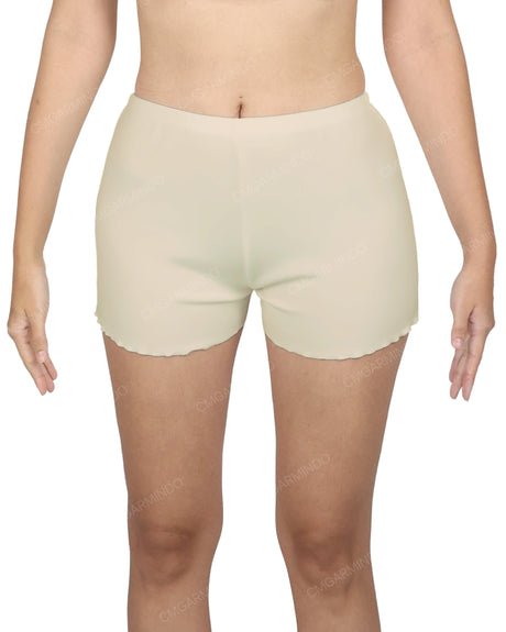 Lettuce Hem Low Waist Shorts