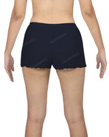 Lettuce Hem Low Waist Shorts