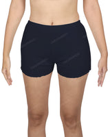 Lettuce Hem Low Waist Shorts