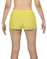 Lettuce Hem Low Waist Shorts