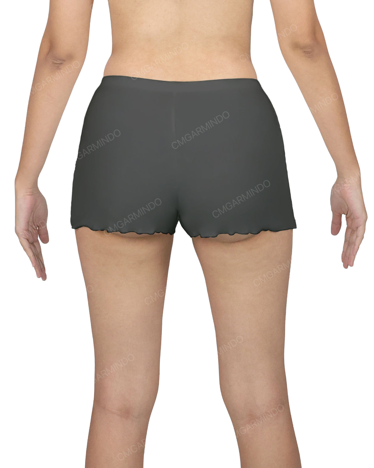 Lettuce Hem Low Waist Shorts