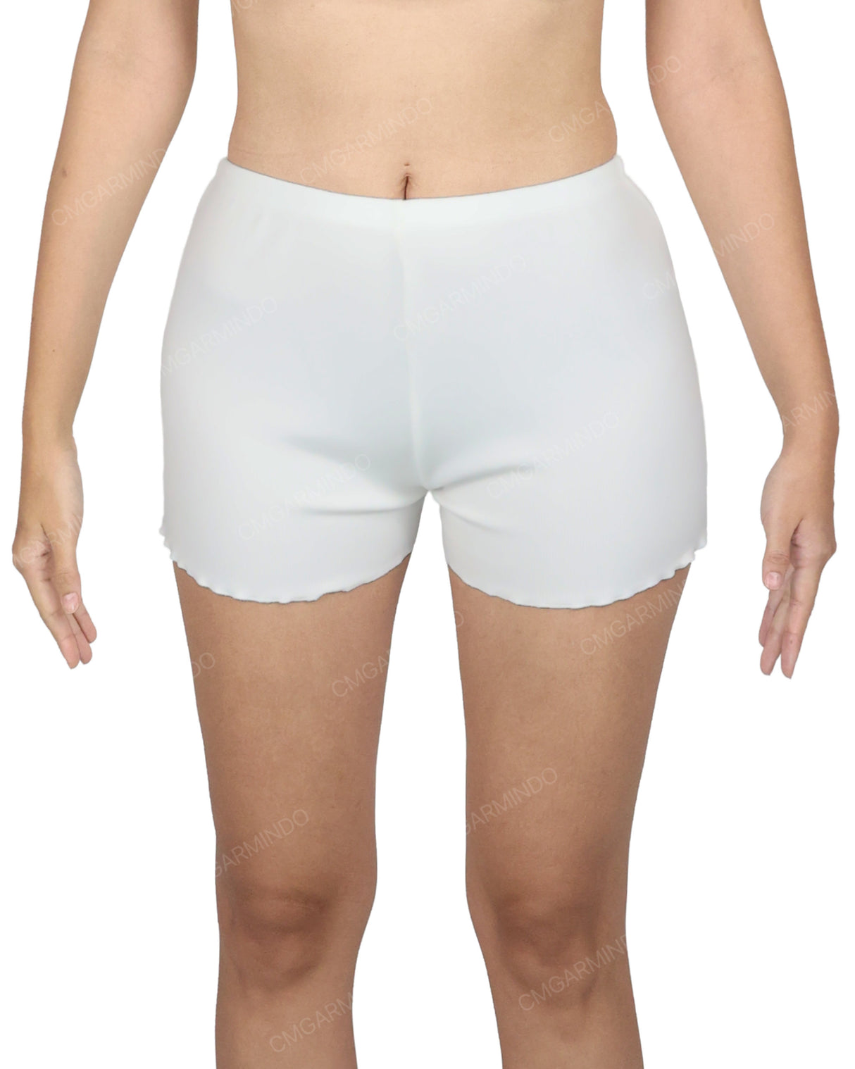 Lettuce Hem Low Waist Shorts