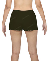 Lettuce Hem Low Waist Shorts