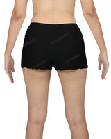 Lettuce Hem Low Waist Shorts