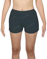 Lettuce Hem Low Waist Shorts