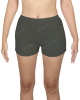 Lettuce Hem Low Waist Shorts