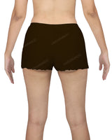 Lettuce Hem Low Waist Shorts