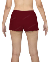Lettuce Hem Low Waist Shorts