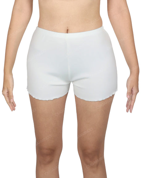 Lettuce Hem Low Waist Shorts