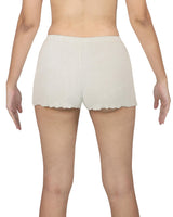 Lettuce Hem Low Waist Shorts