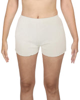 Lettuce Hem Low Waist Shorts