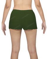 Lettuce Hem Low Waist Shorts