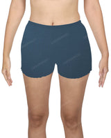 Lettuce Hem Low Waist Shorts