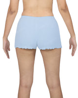 Lettuce Hem Low Waist Shorts