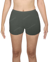 Lettuce Hem Low Waist Shorts