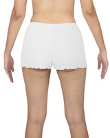 Lettuce Hem Low Waist Shorts